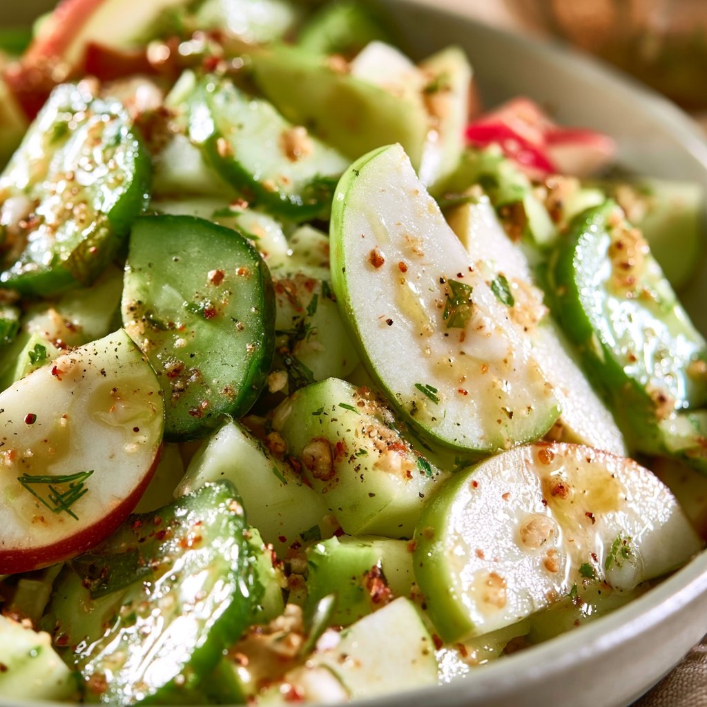 Crunchy Cucumber Apple Salad
