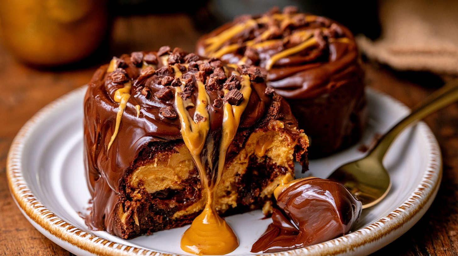 Chocolate Peanut Butter Rolls