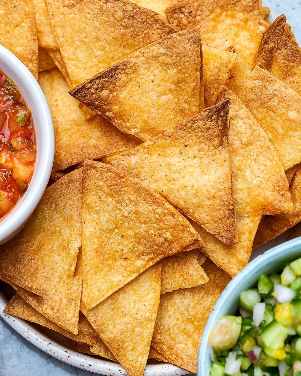 Easy Baked Tortilla Chips
