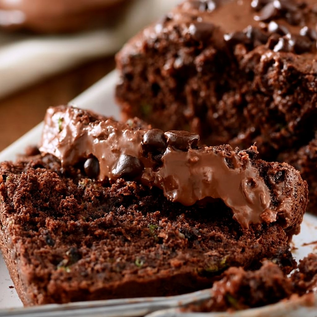 Double Chocolate Chip Zucchini Bread