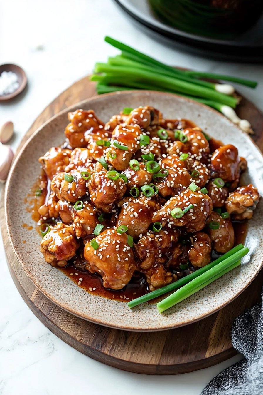 Slow Cooker General Tso's Chicken