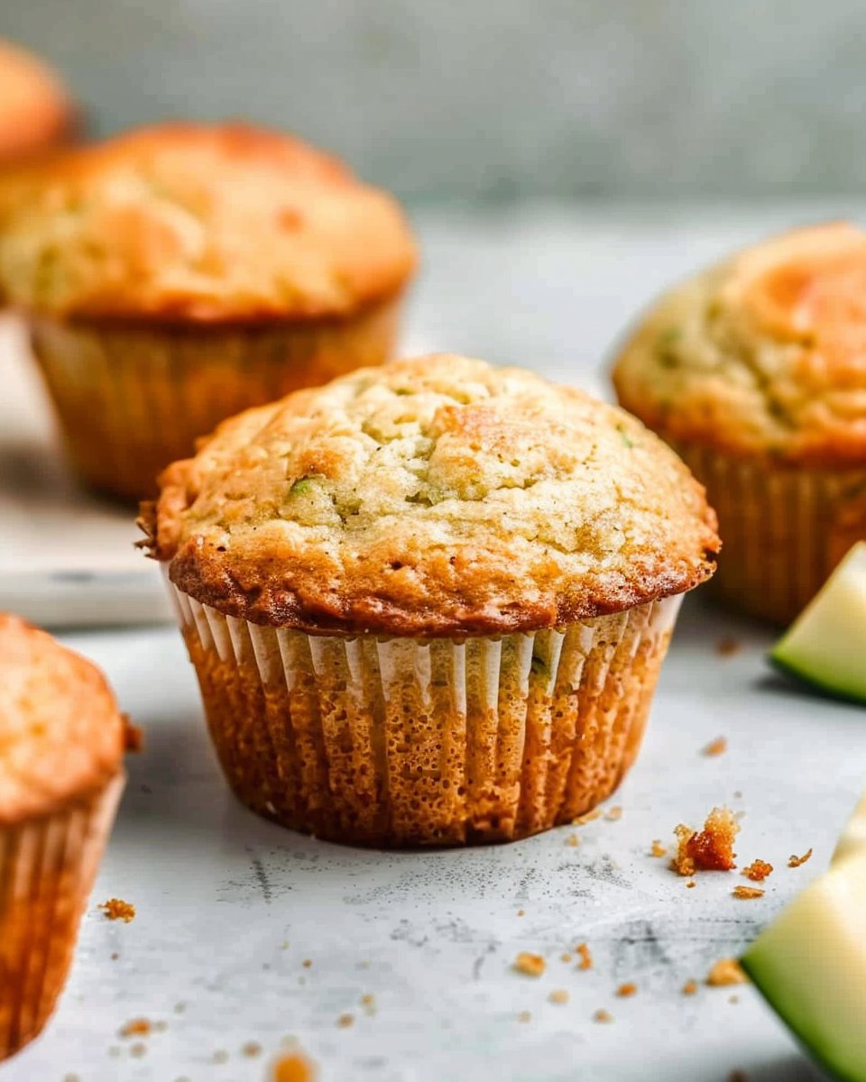 Zucchini Vanilla Muffins for Toddlers
