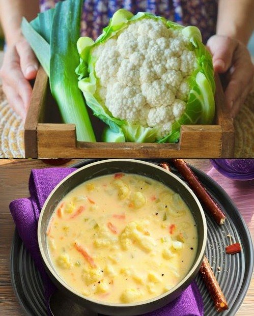 geschmackvoll – Blumenkohlsuppe mit 6 zutaten – Geschmackvoll