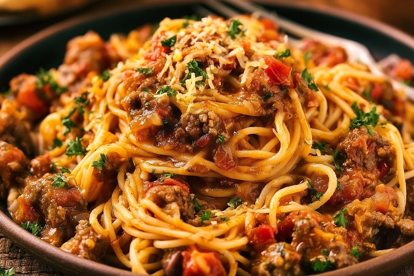 Taco Spaghetti