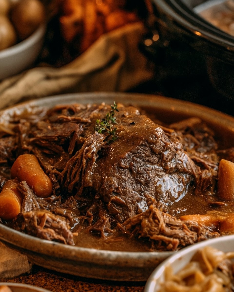 Crockpot Pot Roast with Gravy