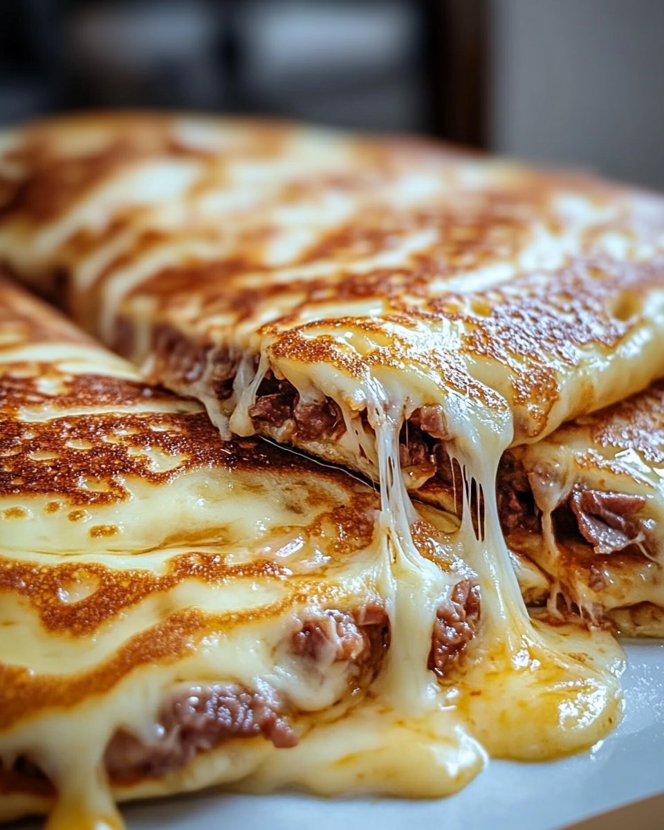 Niesamowite naleśniki gyros z serem w 15 minut