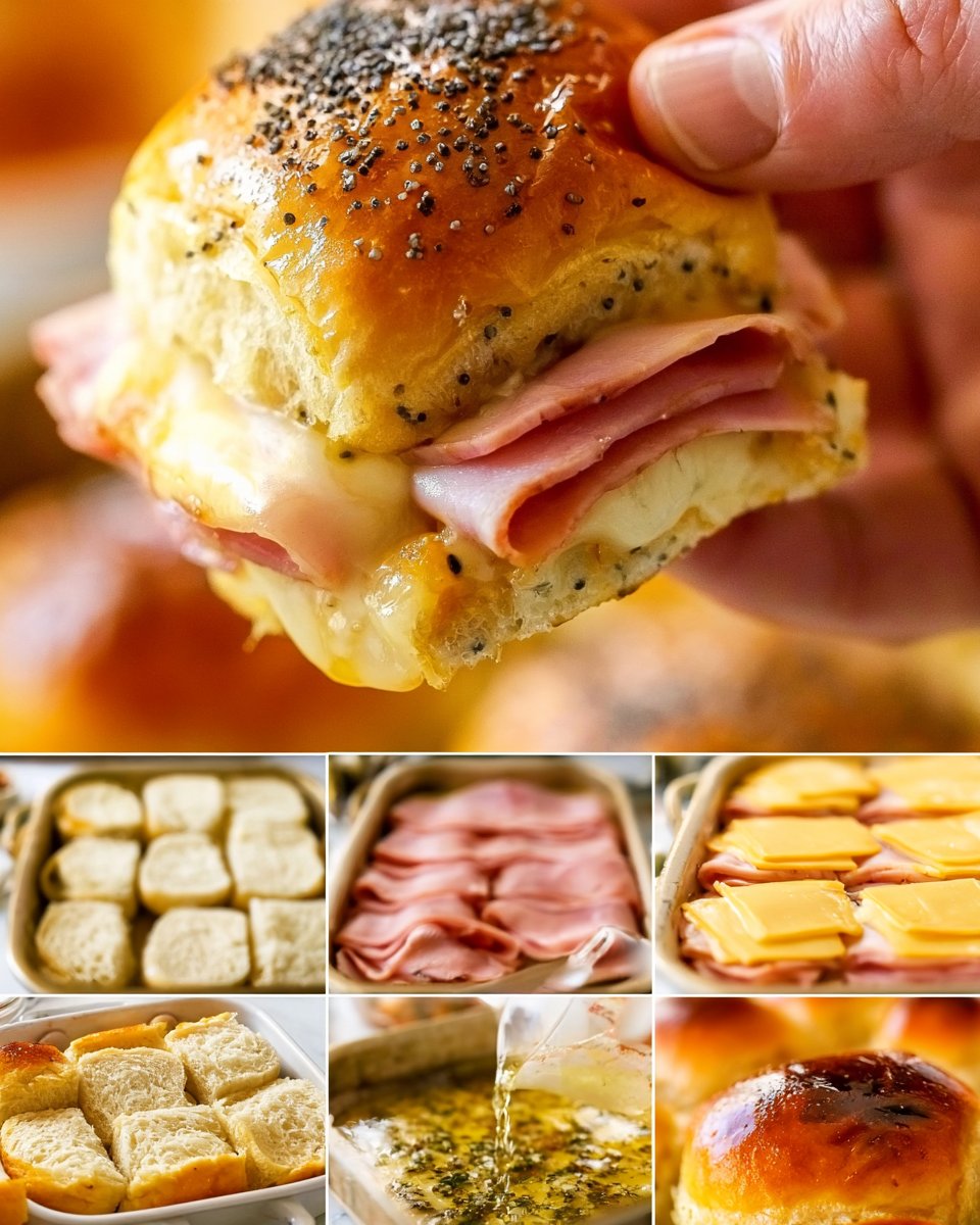 Ham and Cheese Sliders
