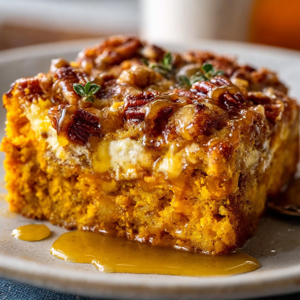 Pumpkin Cottage Cheese Breakfast Bake