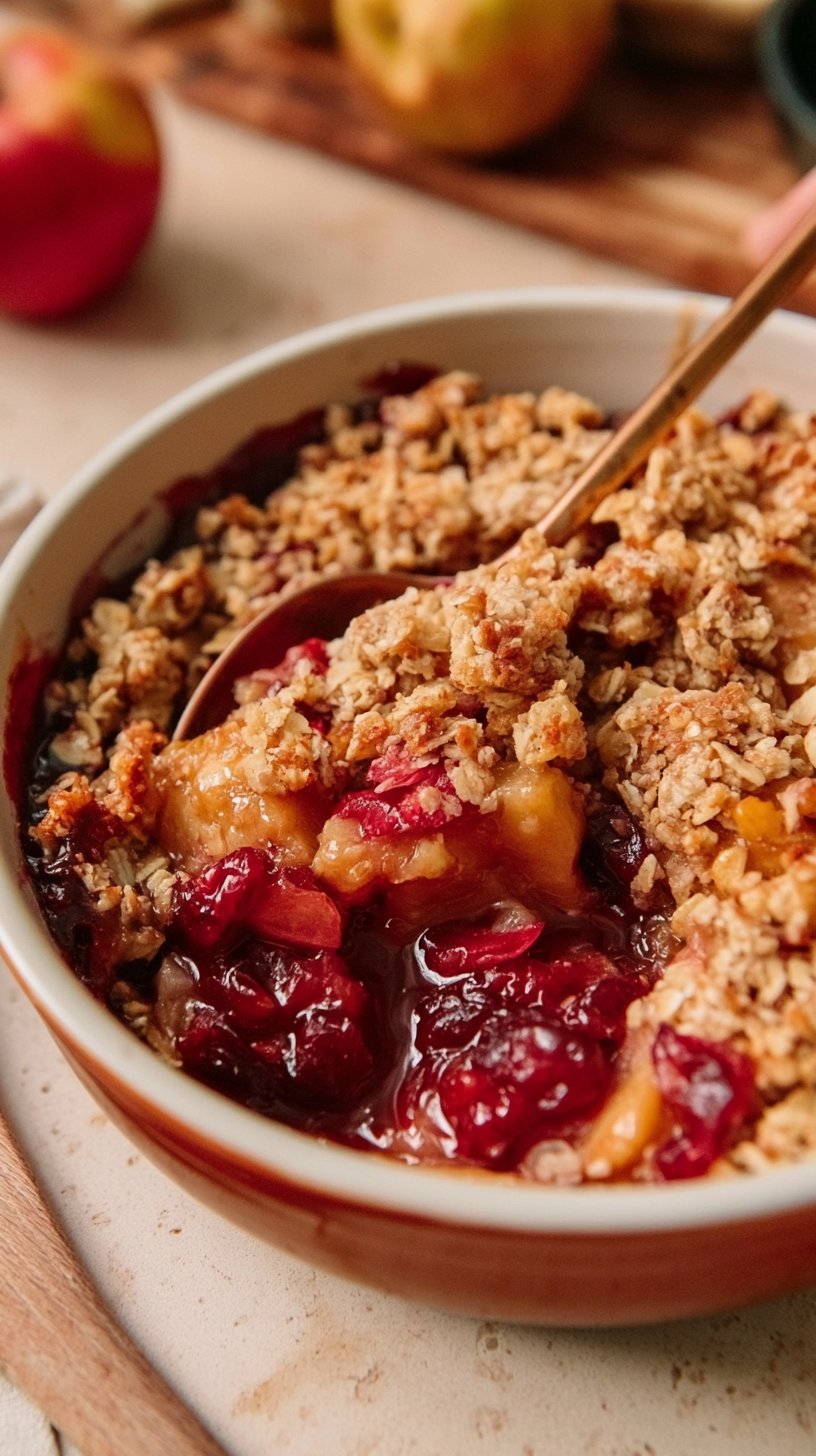 Cranberry Apple Crisp