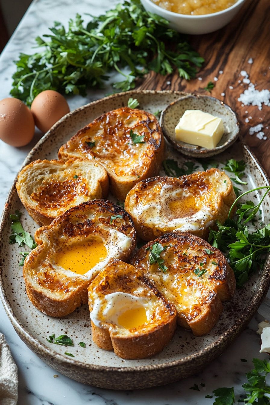 Air Fryer Yogurt Custard Toast