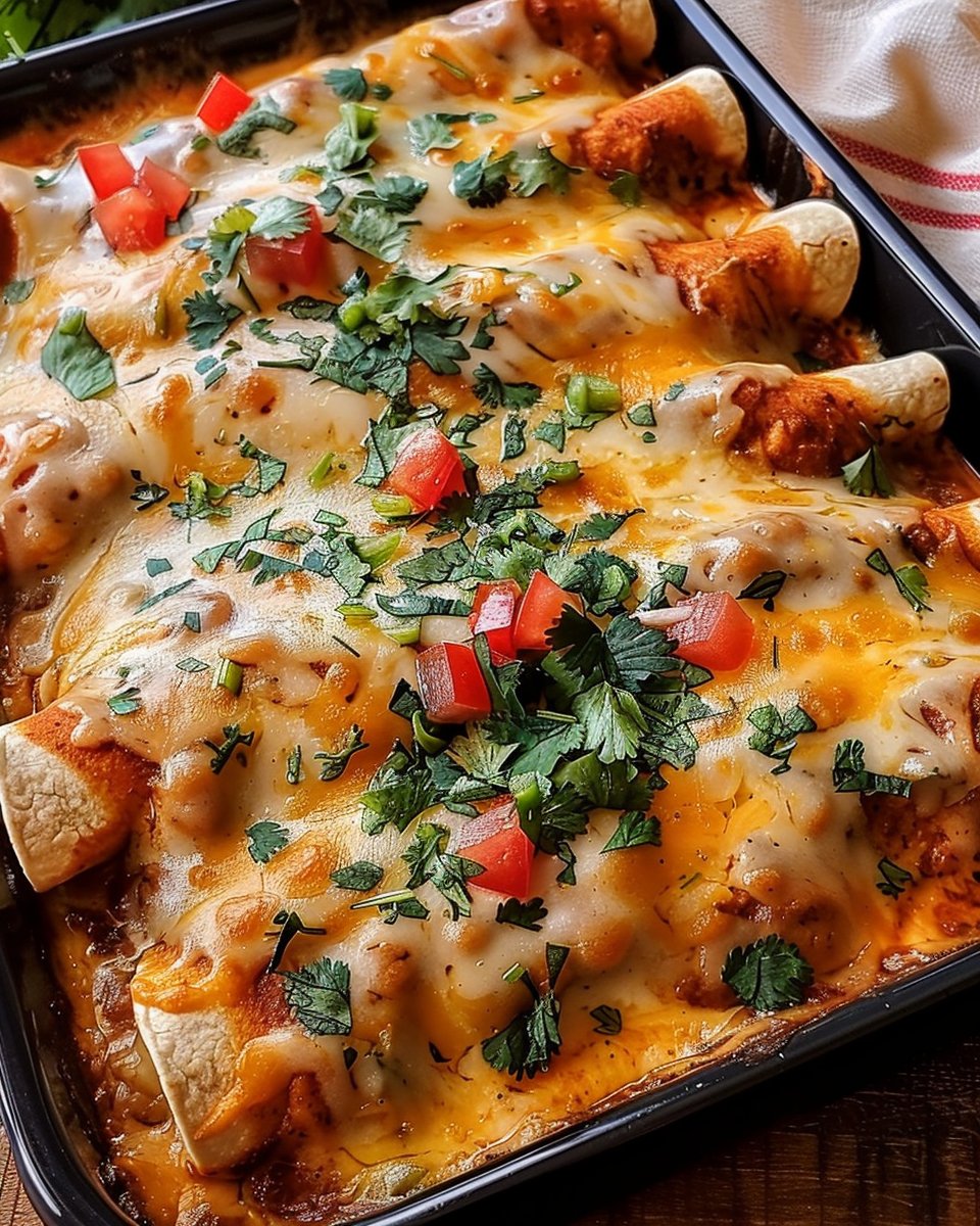 Cheese Chicken Enchiladas