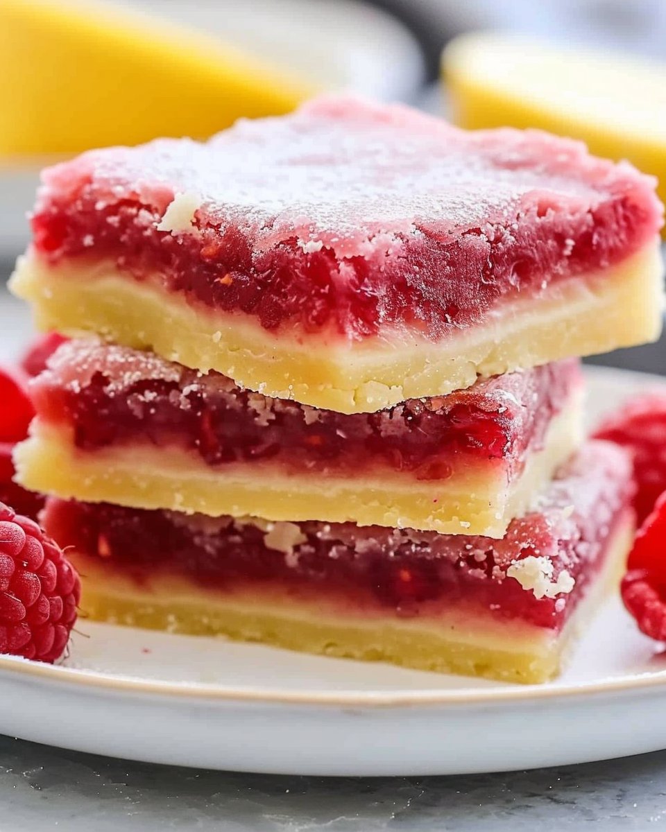 Raspberry Lemon Bars