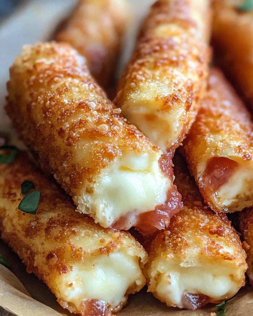 Baked Mozzarella Sticks