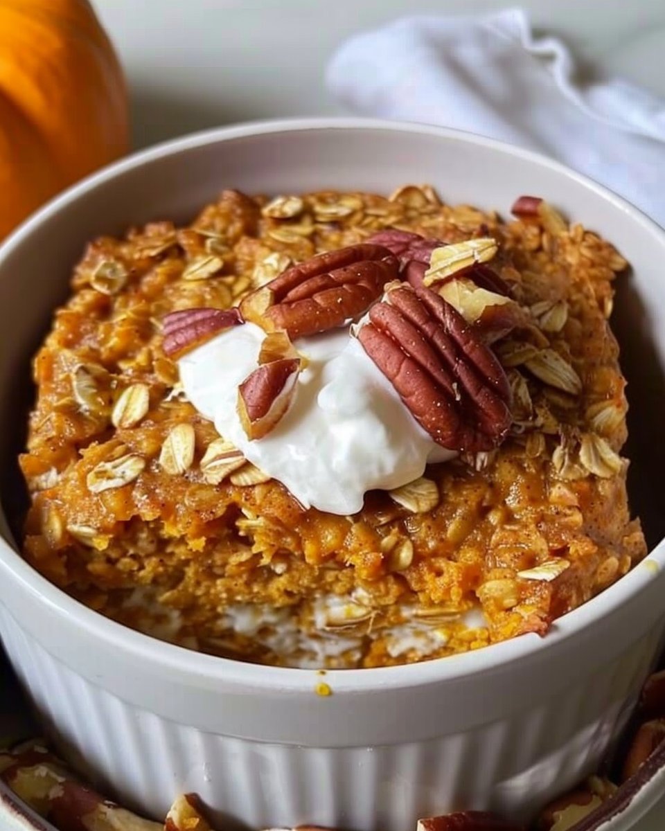 Pumpkin Baked Oatmeal