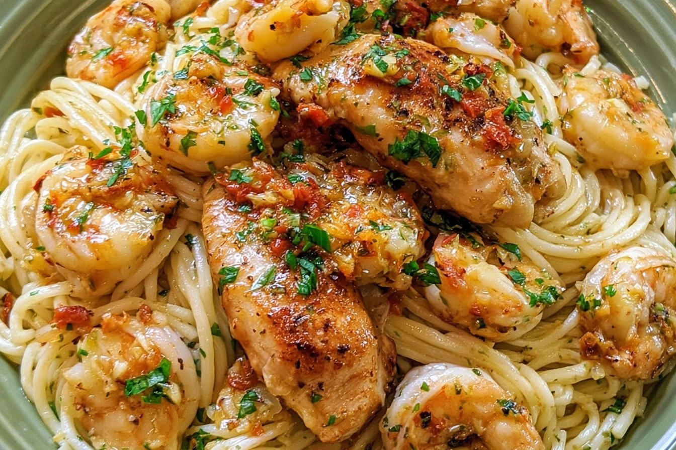 Chicken Scampi Pasta Easy Quick Dinner Ready in 30 Minutes