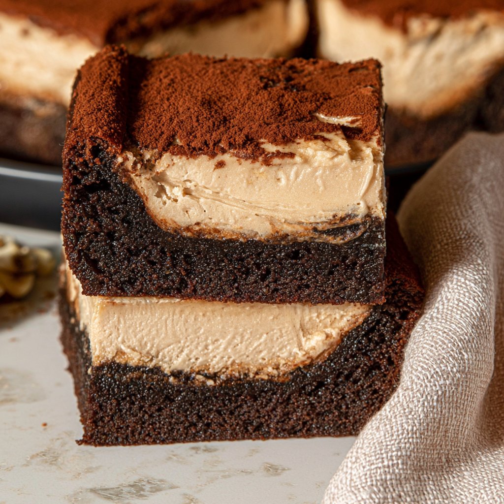 Tiramisu Brownies