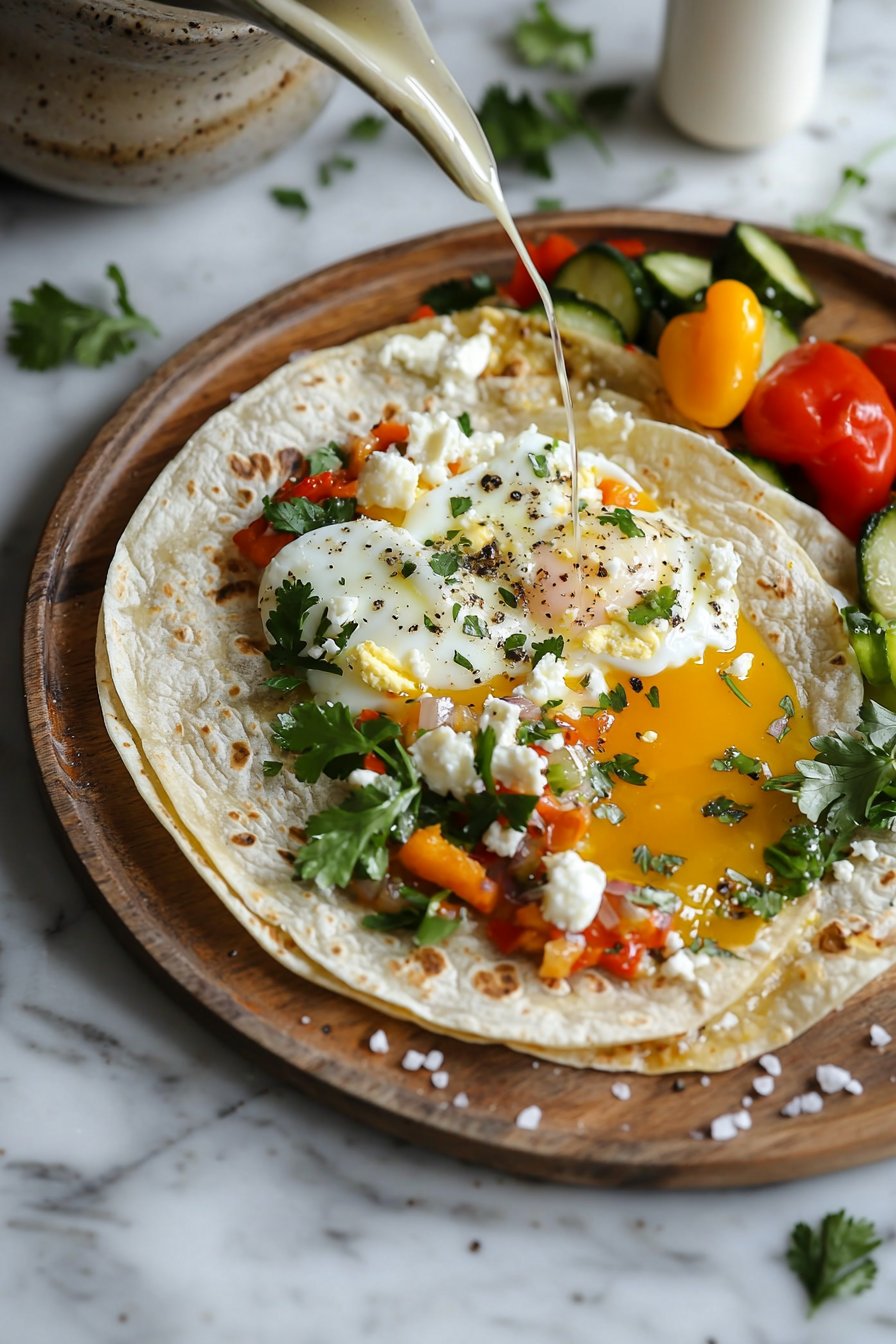 Frühstücks-Tortilla-Hack
