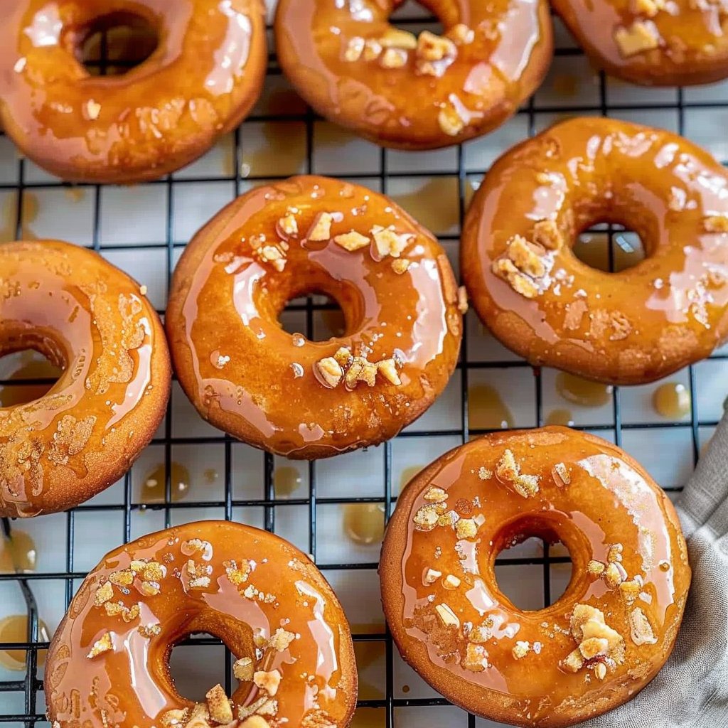 Bakery-Style Maple Glazed Yeast Donuts
