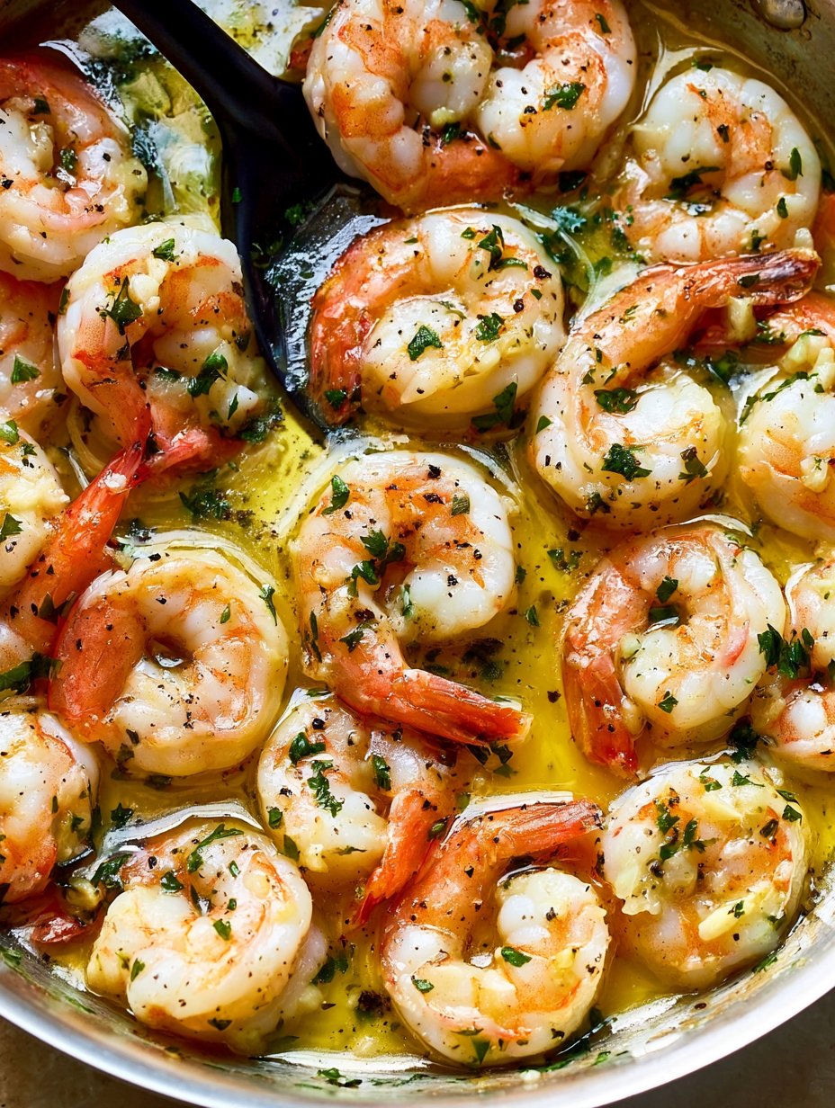 La Mejor Receta de Camarones Scampi