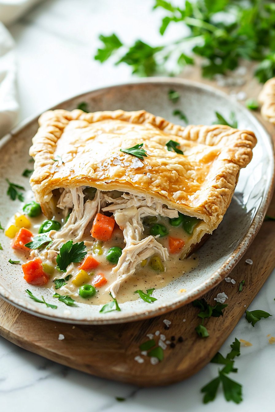 Easy Crock Pot Chicken Pot Pie