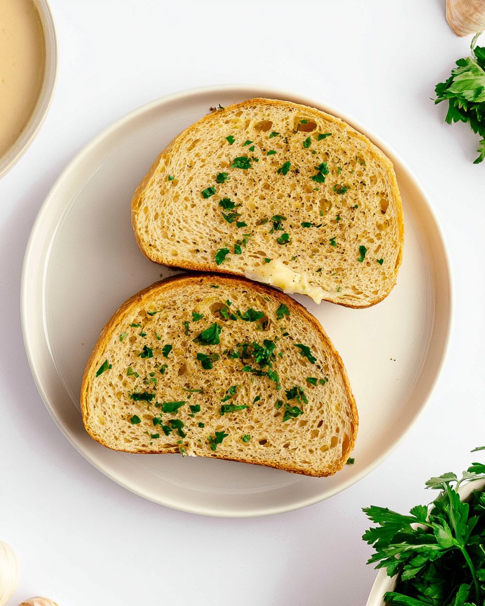 Vegan Garlic Bread