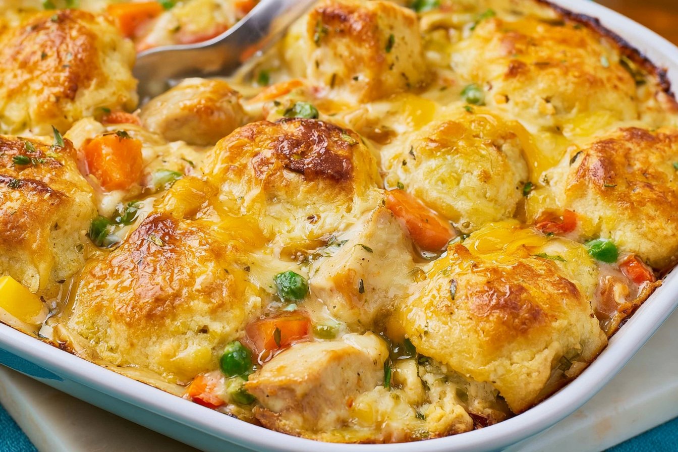 Chicken Pot Pie Bubble Up