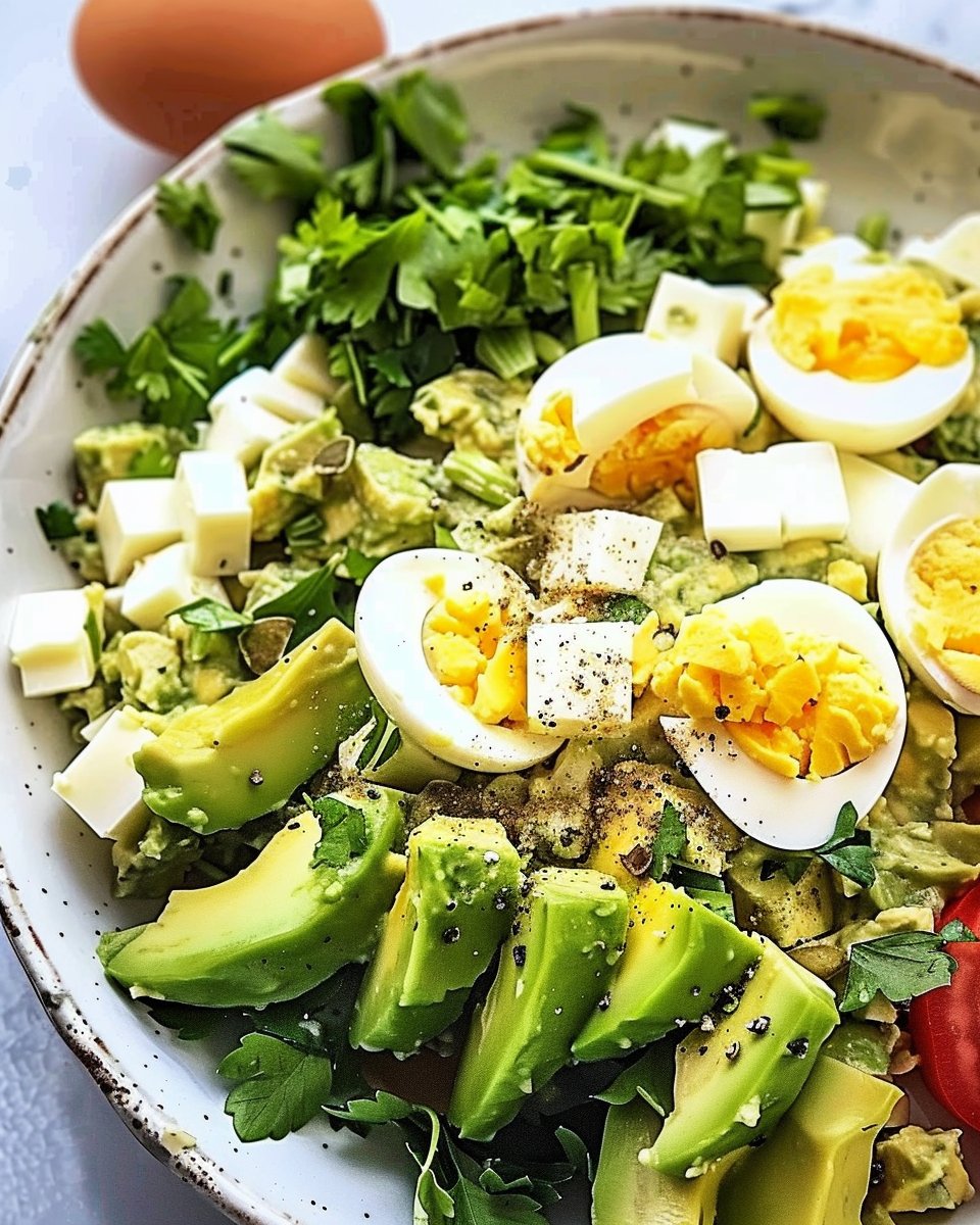 Keto Avocado Egg Salad