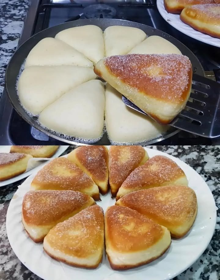 Quarkfächer mit Zimtzucker aus der Pfanne ! – Geschmackvoll