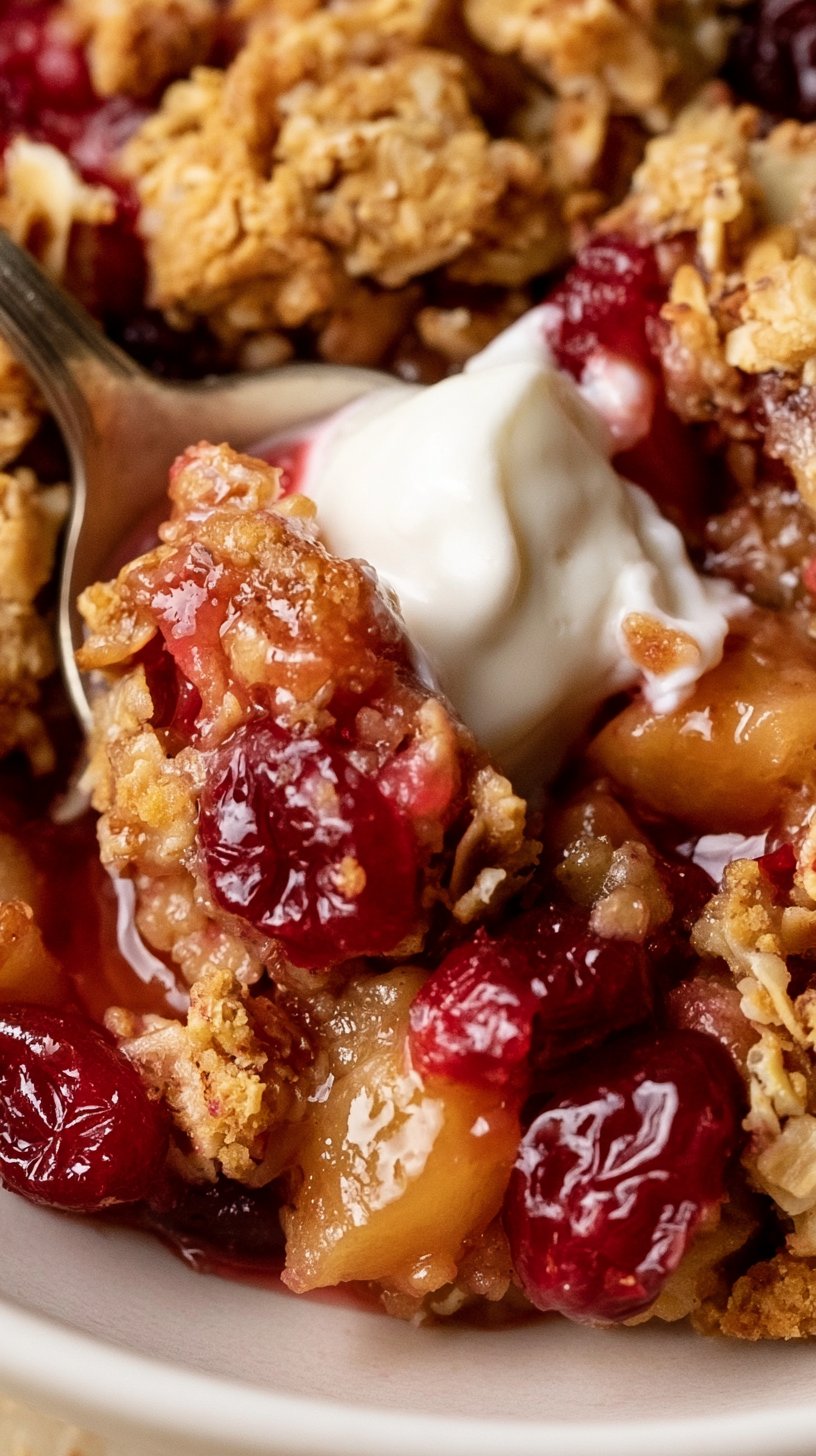 Cranberry Apple Crisp