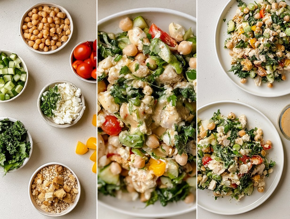 Chicken and Chickpea Salad Recipe: Balanced Balanced Chicken and Chickpea Salad