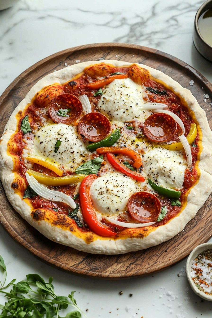 Easy Blackstone Pizza