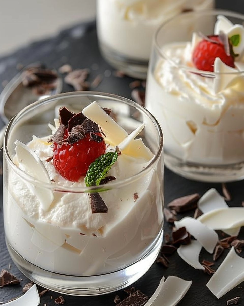 Vanilla White Chocolate Mousse