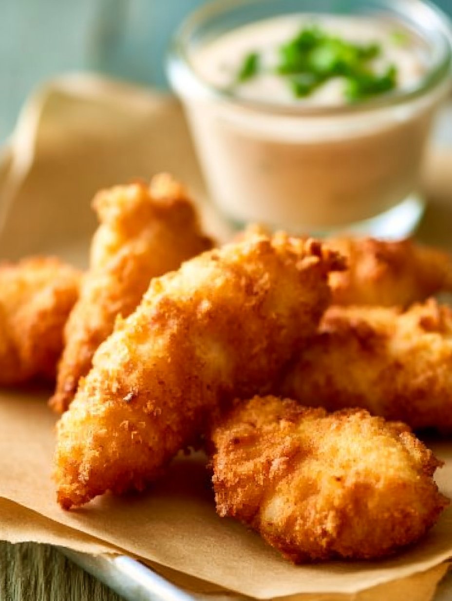Tiras de Pollo Caseras