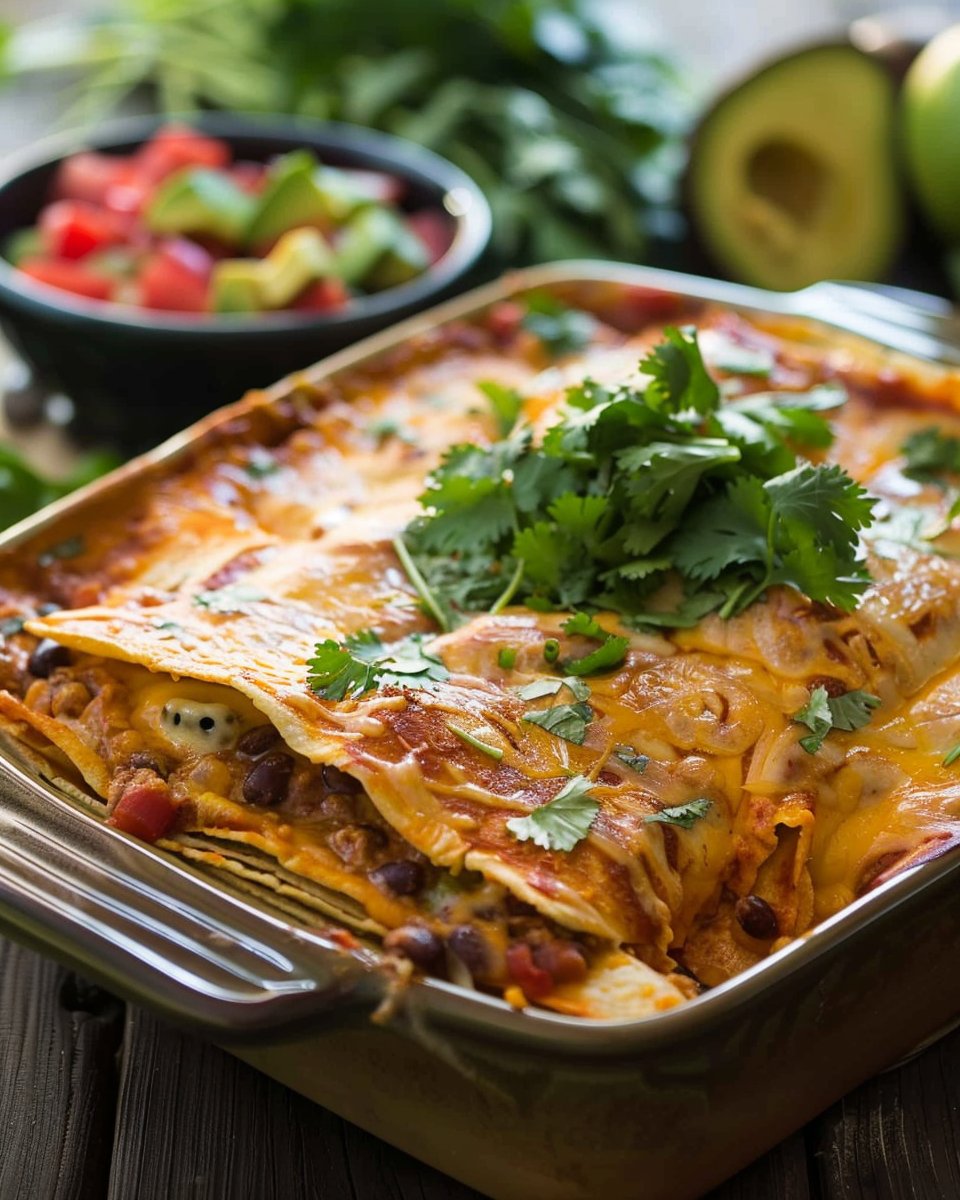 Beef Enchilada Casserole