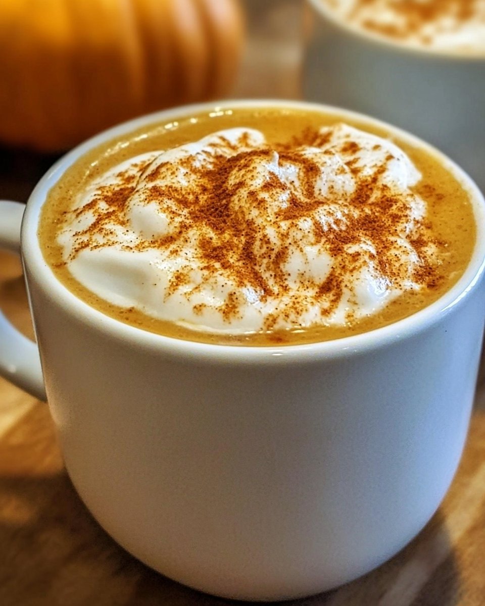 Homemade Pumpkin Spice Latte