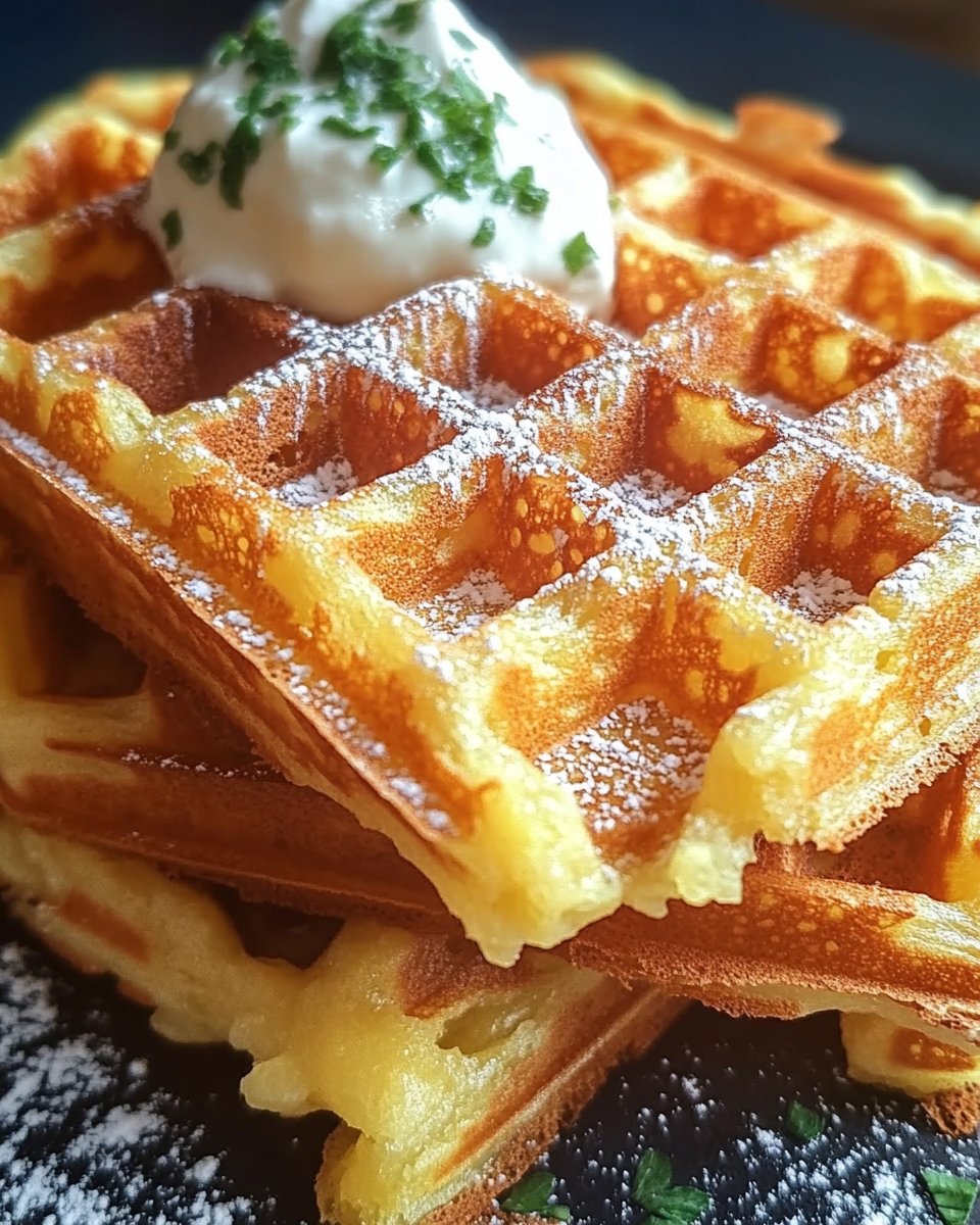 Pfälzer Kartoffelwaffeln