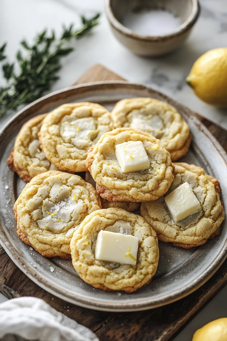 Chewy Lemon Cookies