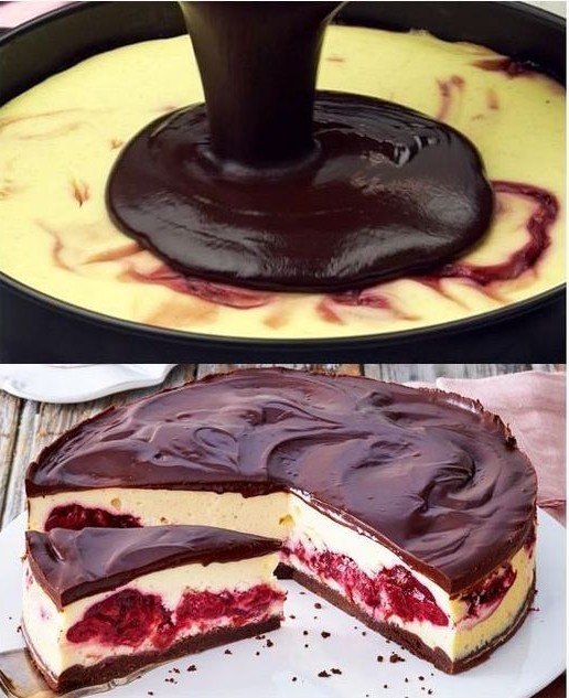 Schwarzwälder Cheesecake