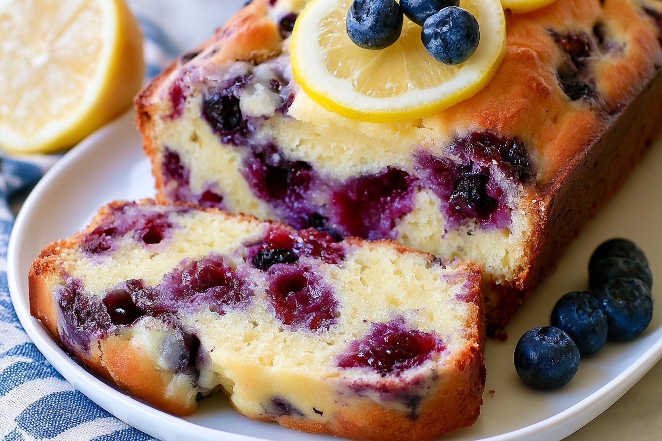 LEMON BLUEBERRY BREAD