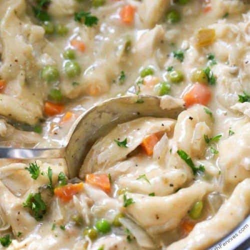 Easy Crockpot Chicken and Dumplings