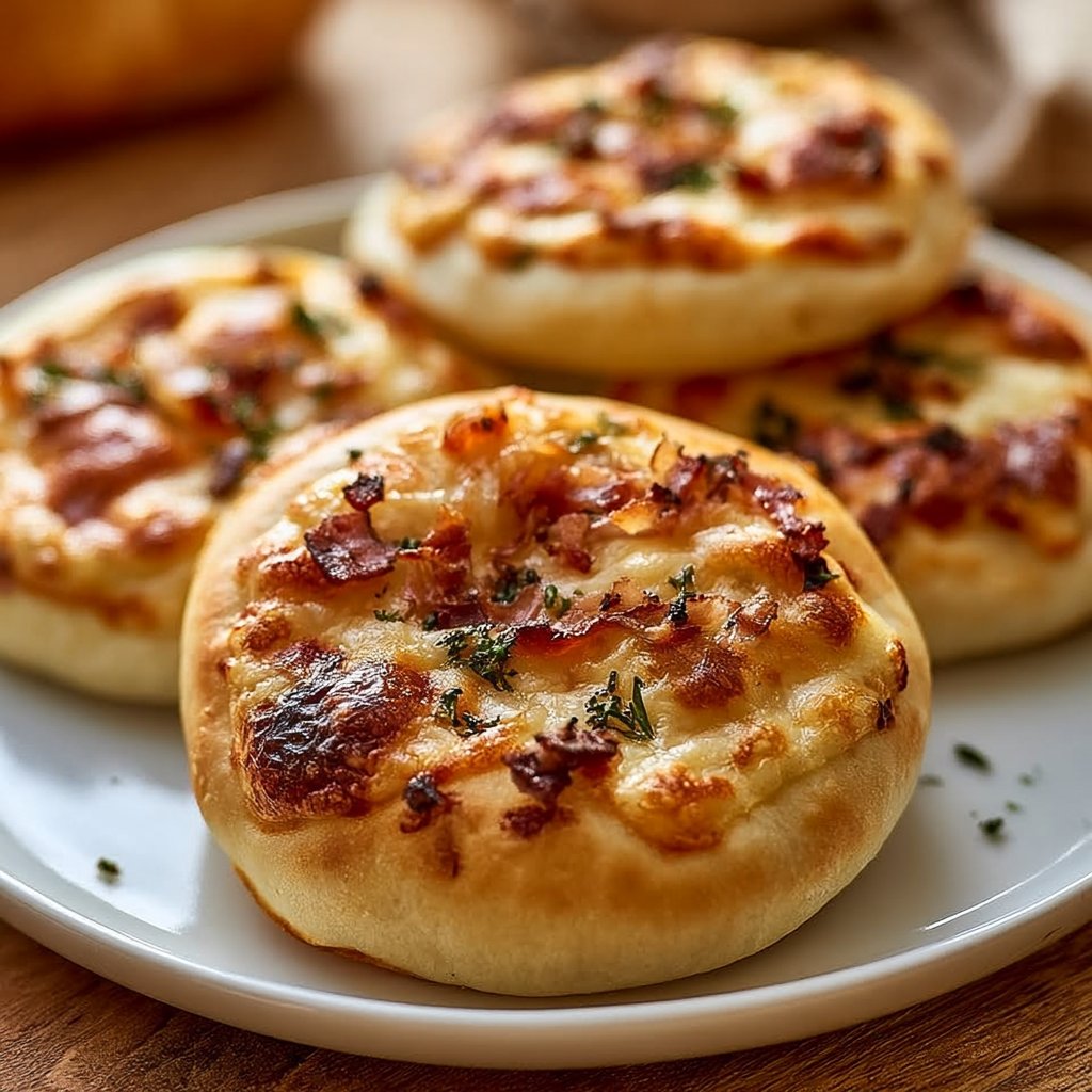 Flammkuchen Brötchen
