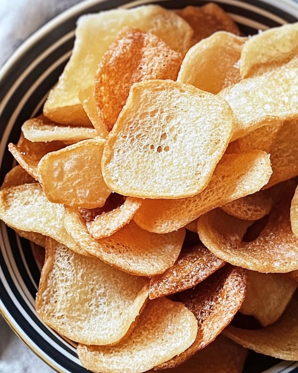 Knusprige Brotchips