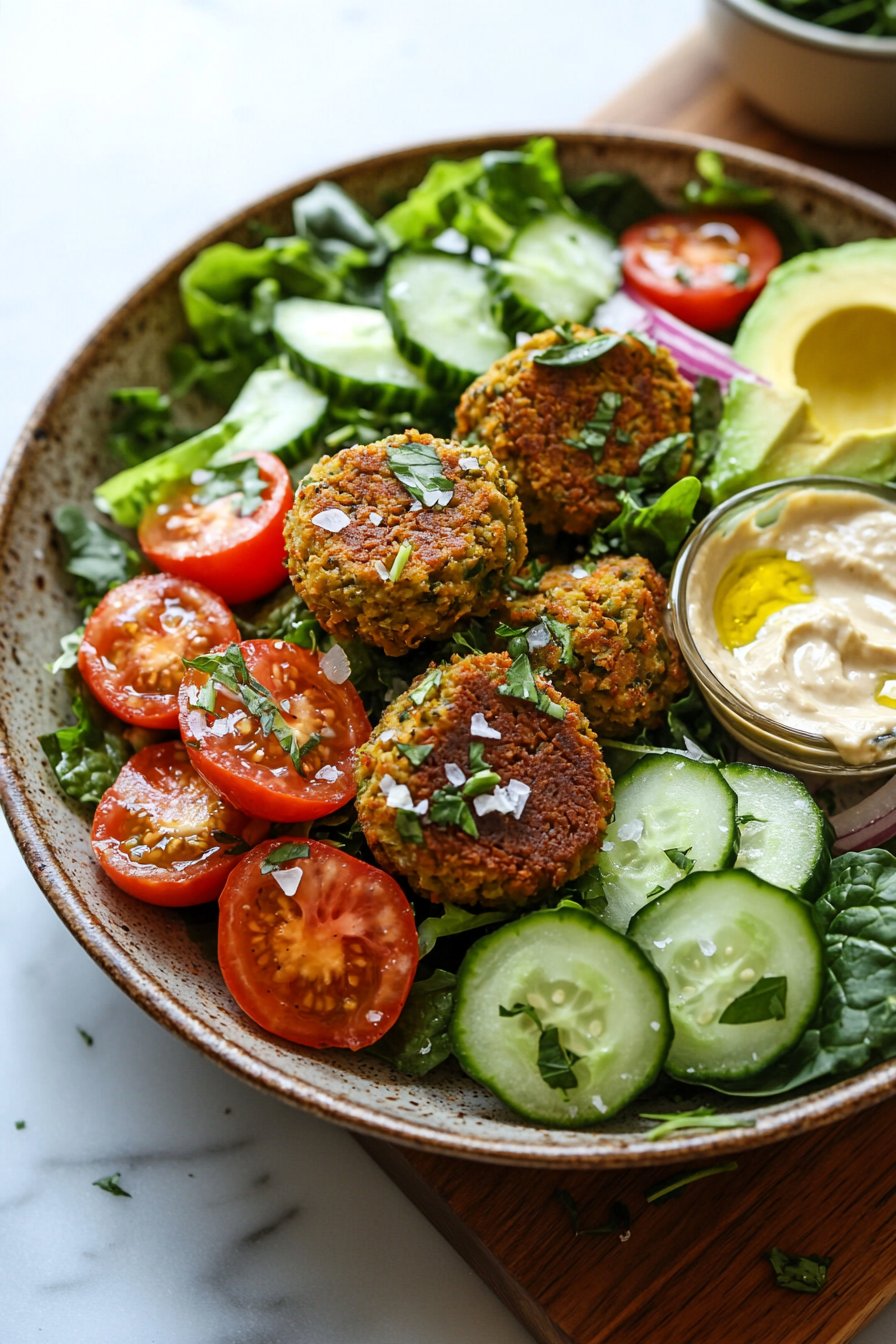 Falafel Bliss Salad Bowl