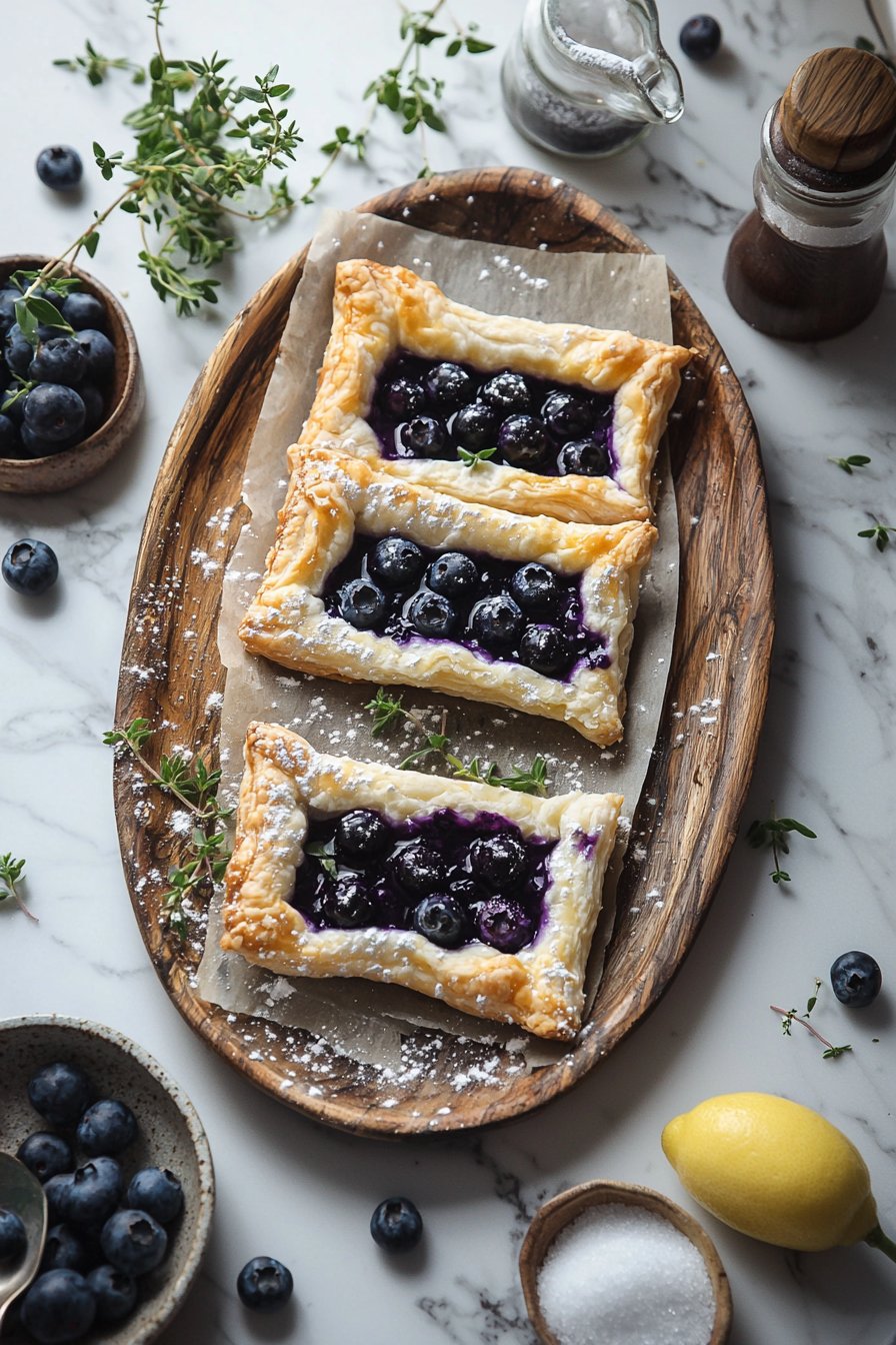 Hausgemachte Heidelbeer-Pop-Tarts