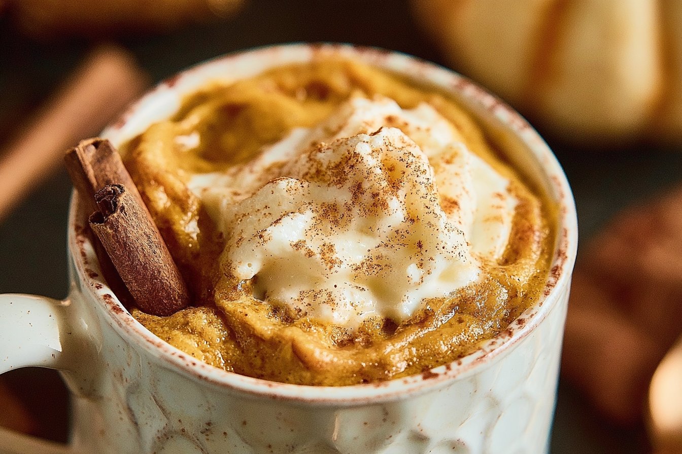 Pumpkin Pie in a Mug