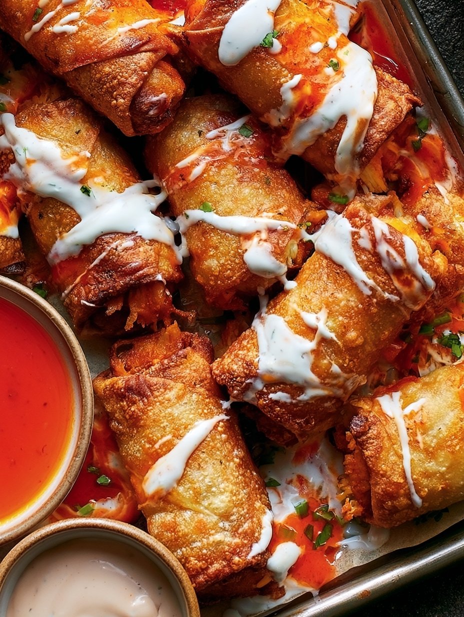 Rollos de Pollo Buffalo