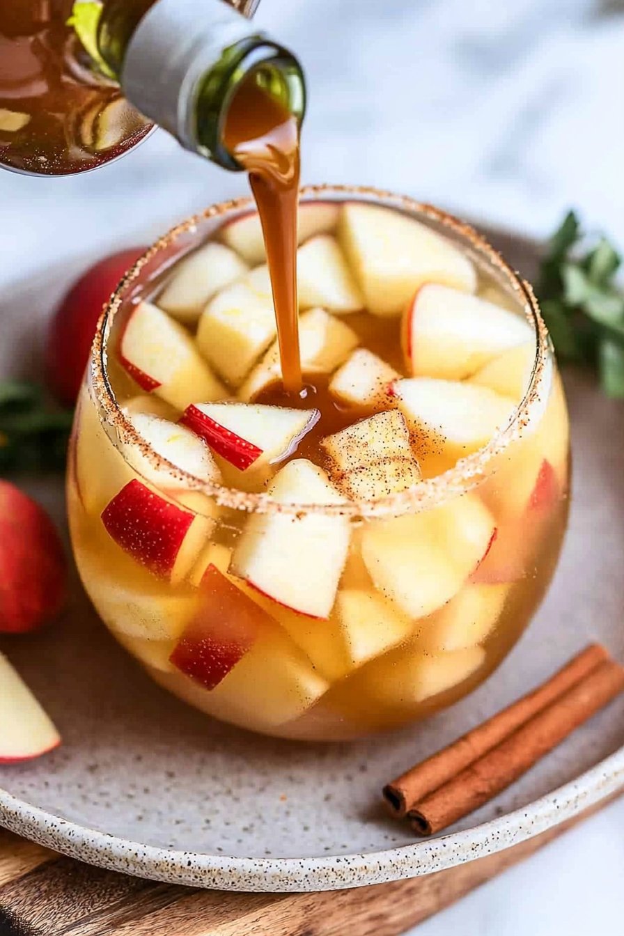 Caramel Apple Sangria