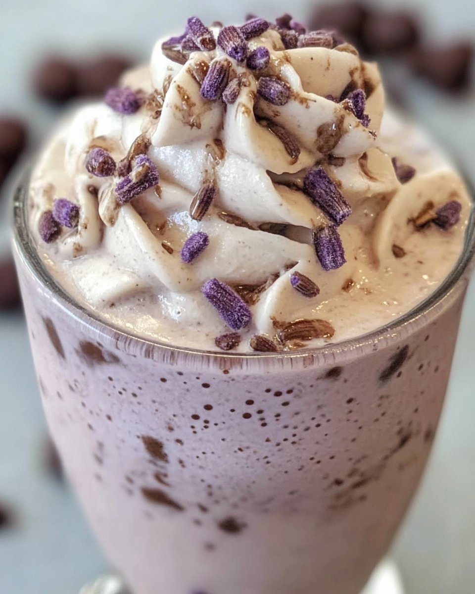 Lavender Mocha Freeze