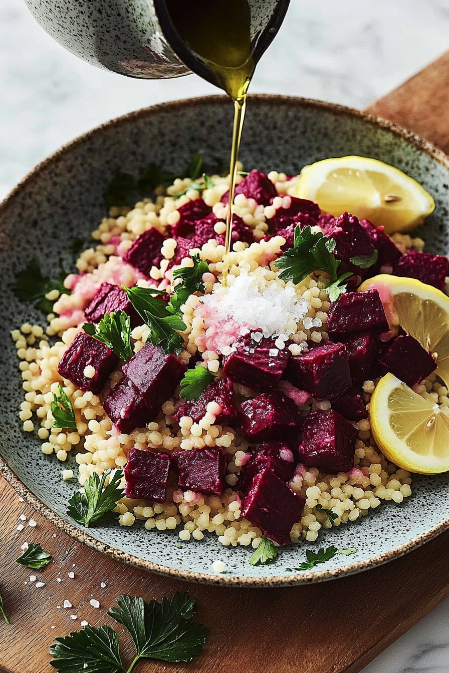 Rote-Bete-Couscous