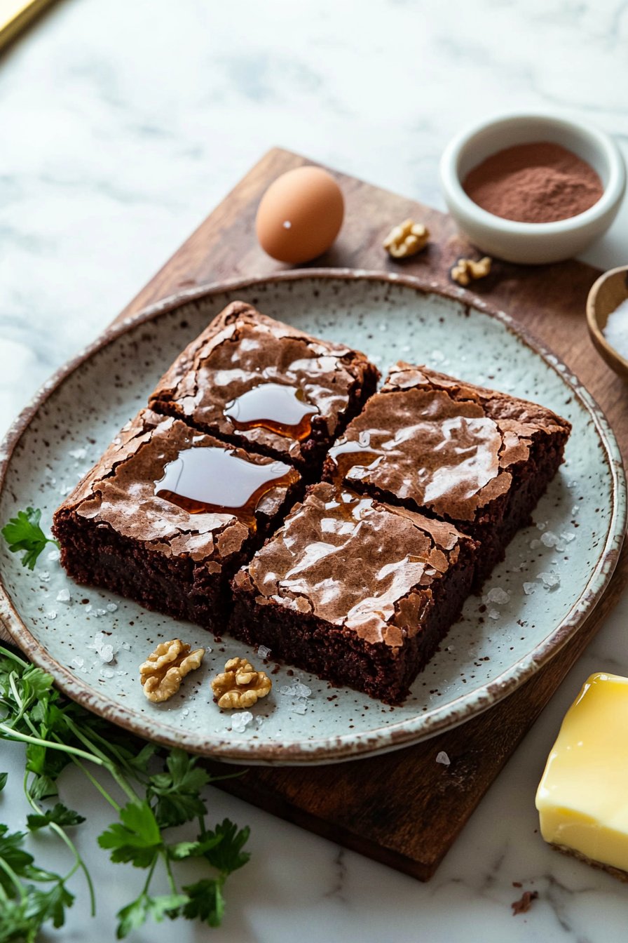 Maple Cinnamon Brownies
